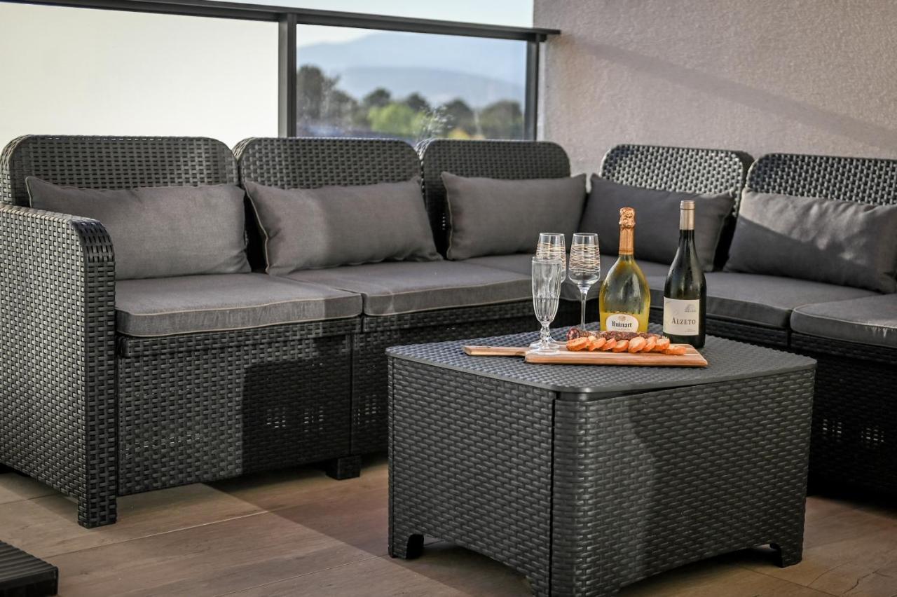 Porticcio Vacations - Terrasse, Piscine, Jacuzzi, Clim - By Tgb Apartment Bagian luar foto