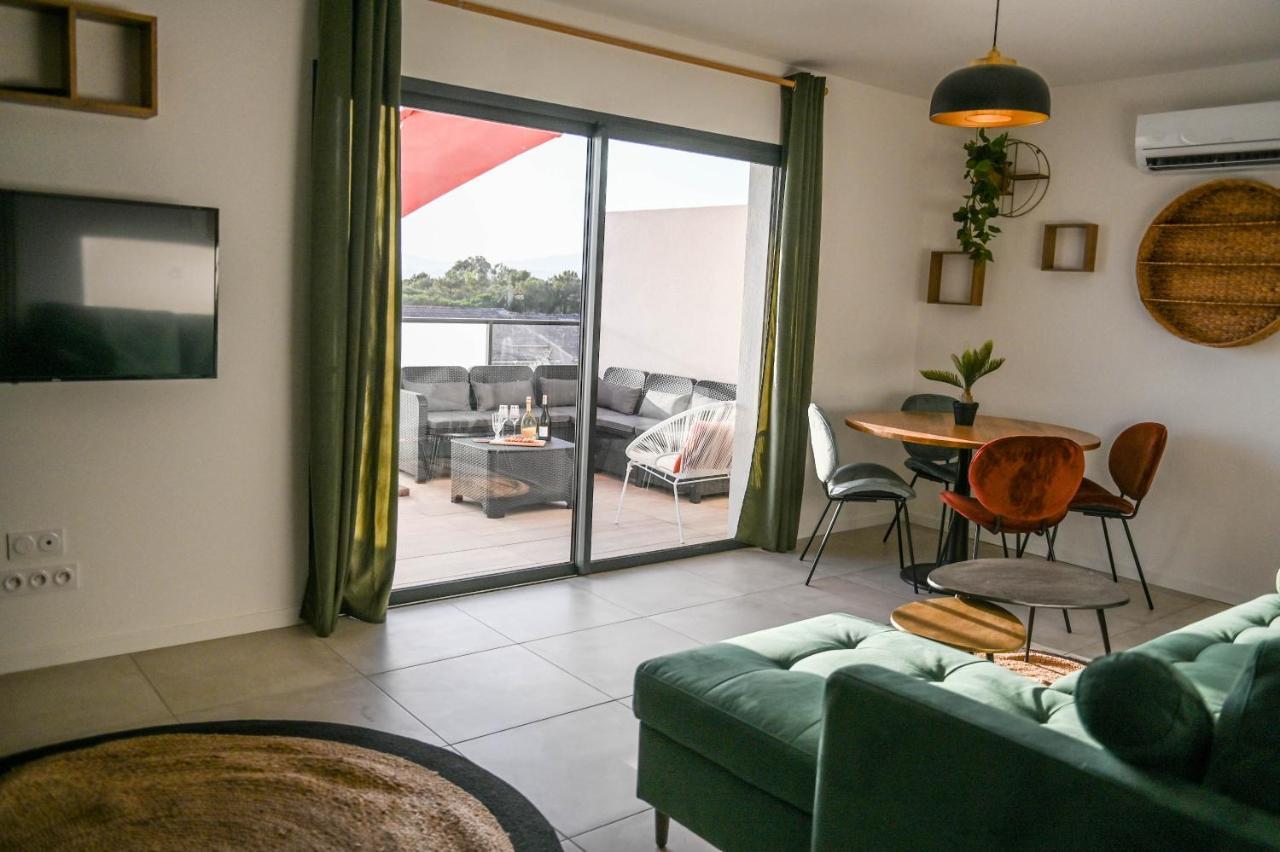 Porticcio Vacations - Terrasse, Piscine, Jacuzzi, Clim - By Tgb Apartment Bagian luar foto