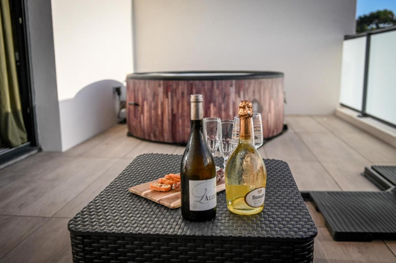 Porticcio Vacations - Terrasse, Piscine, Jacuzzi, Clim - By Tgb Apartment Bagian luar foto