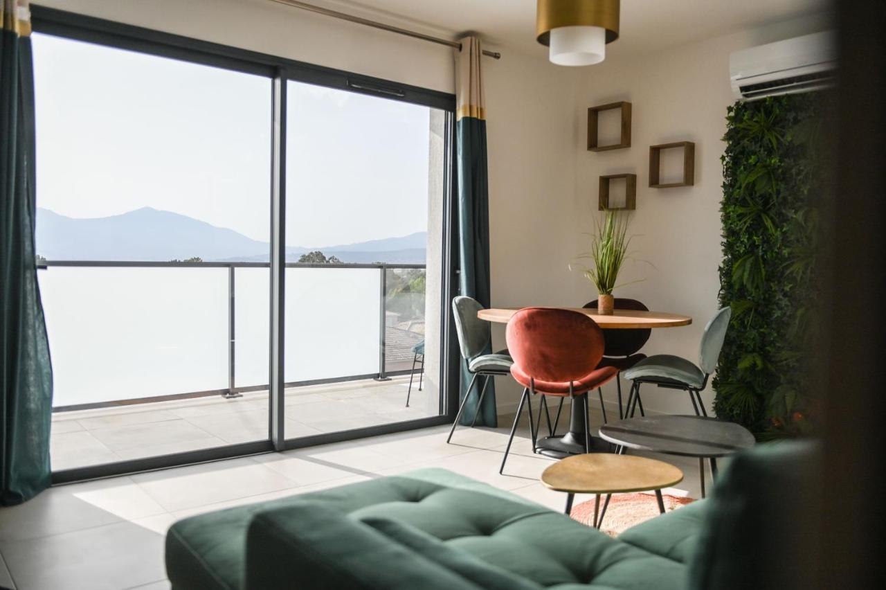 Porticcio Vacations - Terrasse, Piscine, Jacuzzi, Clim - By Tgb Apartment Bagian luar foto