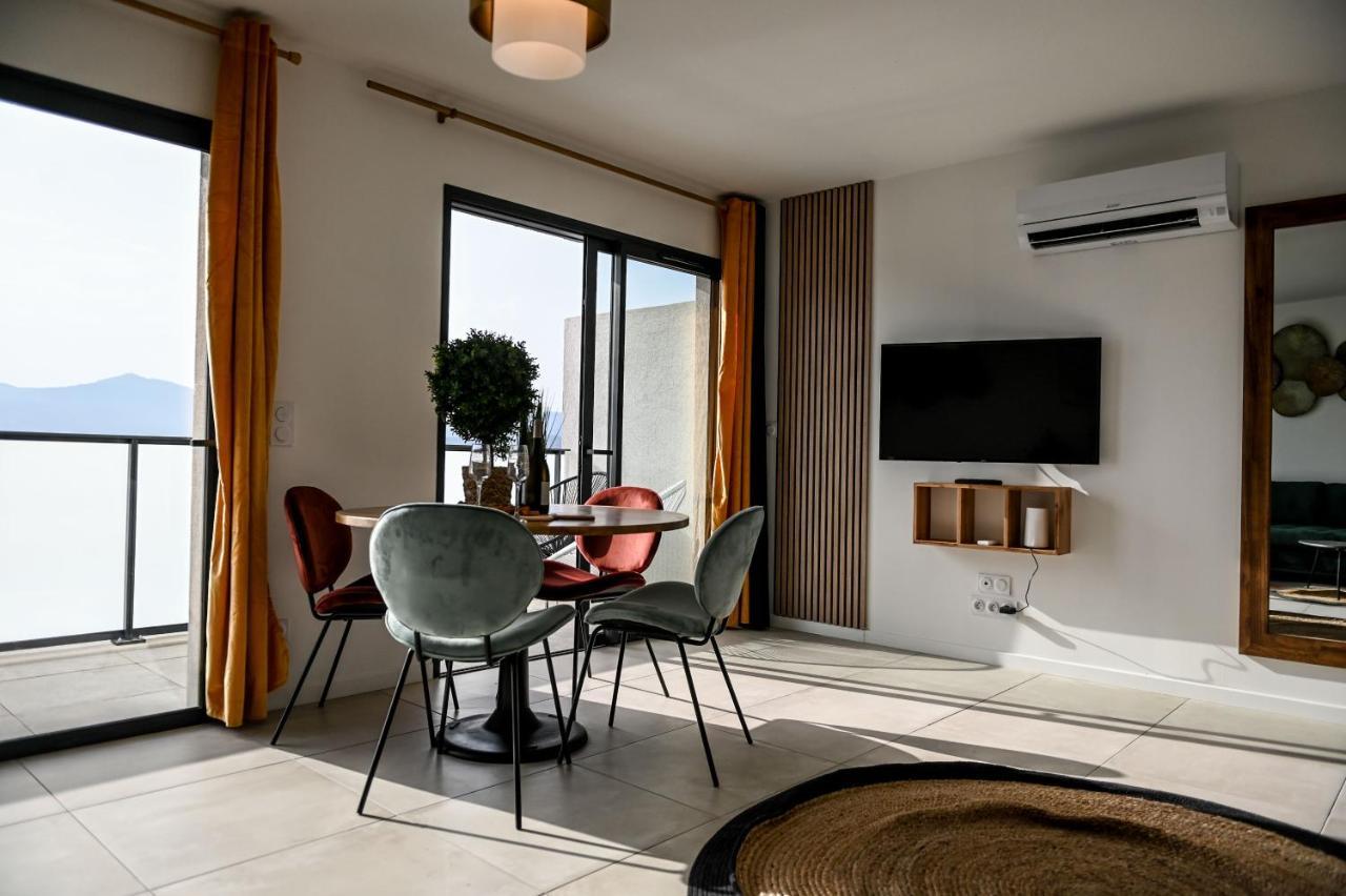 Porticcio Vacations - Terrasse, Piscine, Jacuzzi, Clim - By Tgb Apartment Bagian luar foto