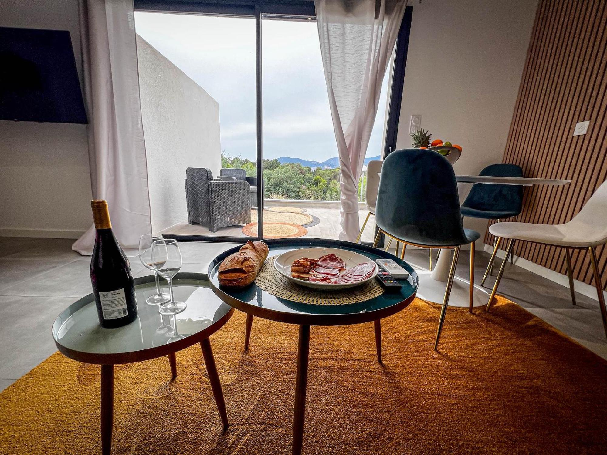 Porticcio Vacations - Terrasse, Piscine, Jacuzzi, Clim - By Tgb Apartment Bagian luar foto